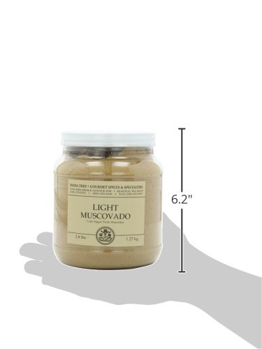 India Tree Light Muscovado Sugar, 2.8 lb Canister | Vegan, Non-GMO and Fair Trade Unrefined Brown Sugar with Molasses Flavor, Imported from Mauritius - Image 7