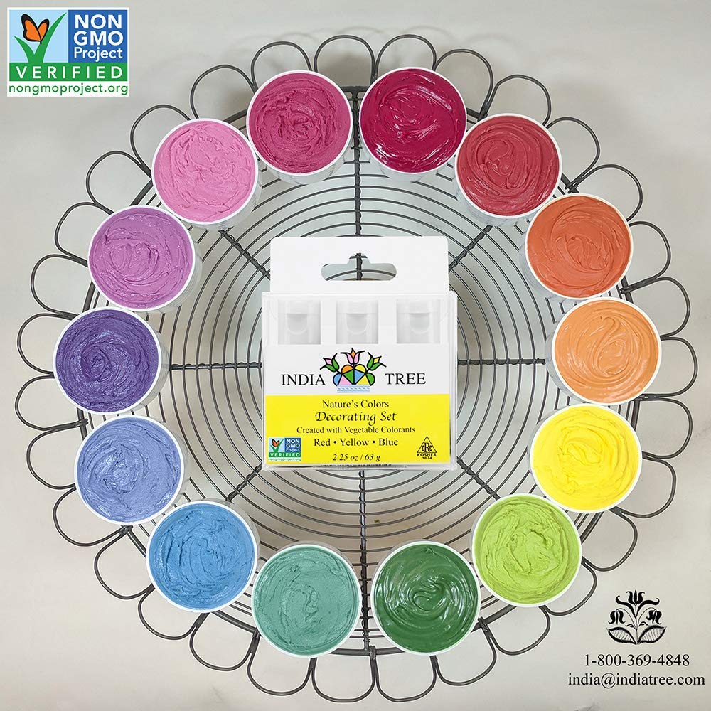 India Tree Natural Decorating Colour - True Red 21g - Image 3