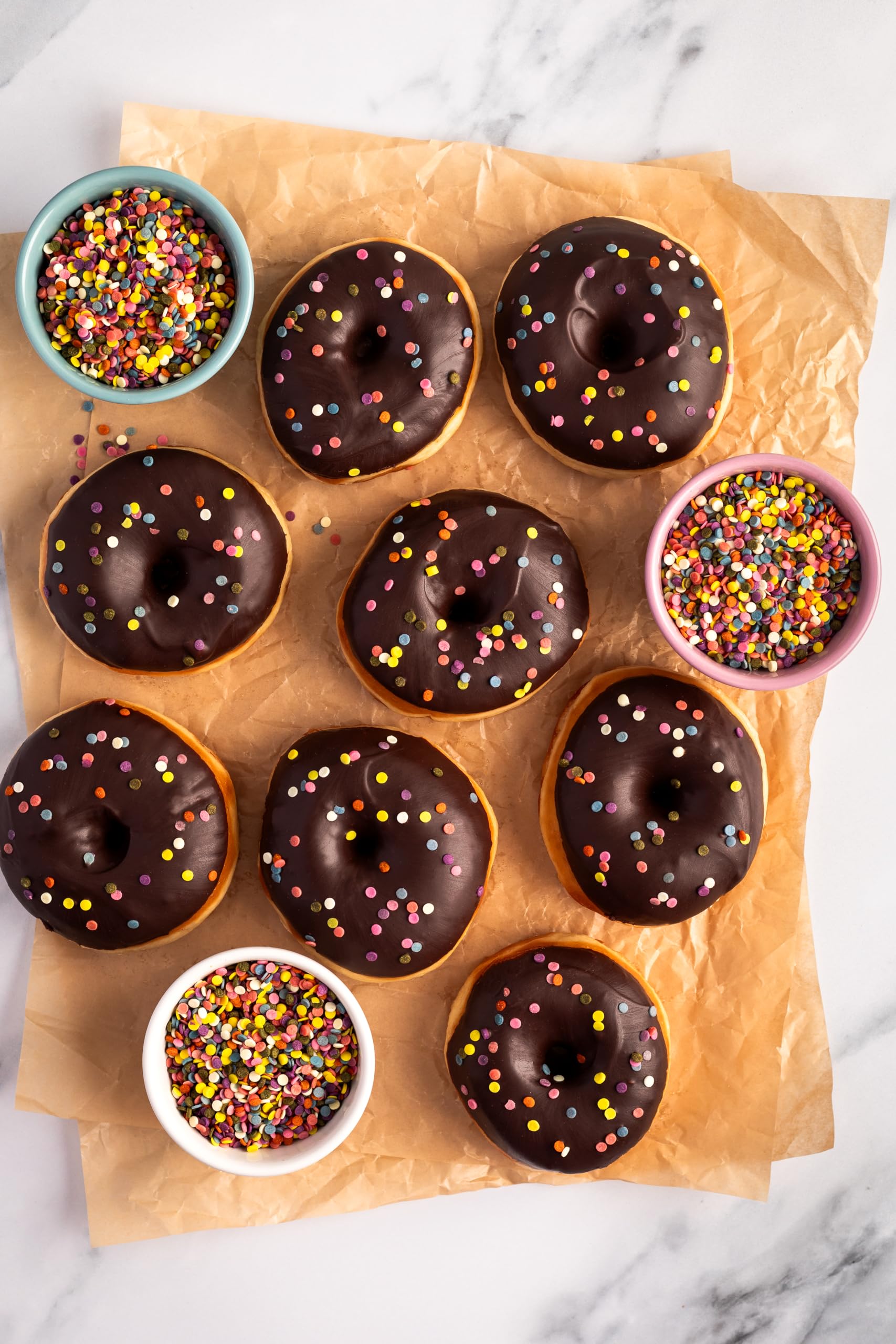 India Tree Nature's Colors Natural Rainbow Confetti Cake Decorations, 2.3 oz | Naturally Colored Baking Sprinkles for Cakes and Cookies, Top 9 Allergen Free, Red 3 Free, Made Without Artificial Dyes - Image 7