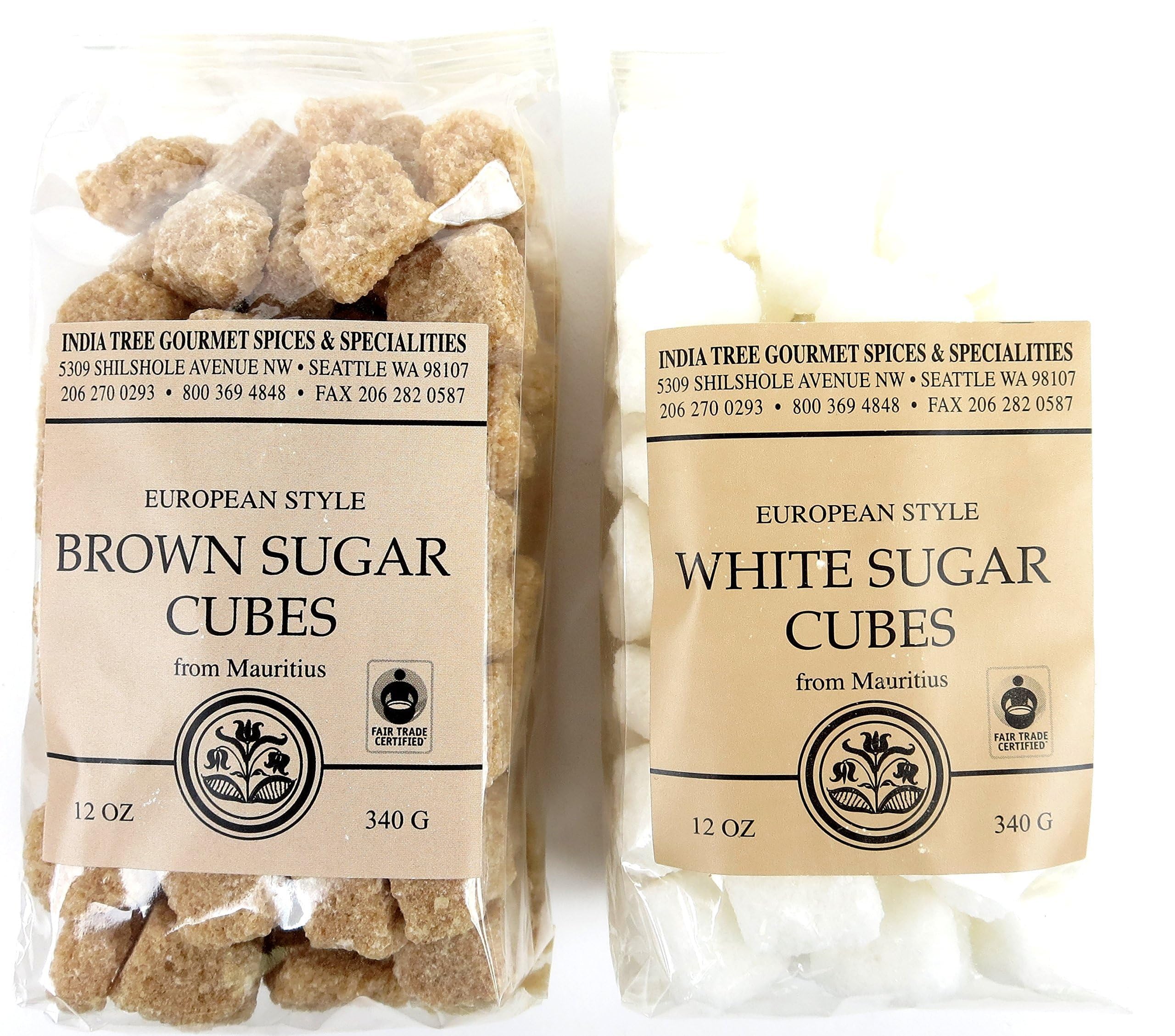 India Tree Non-GMO Fair Trade White Sugar Cubes - 1.1 lb Container - Pure Cane Sugar Rough-Cut Cubes for Coffee, Tea, Cocktails, Beverages, and Entertaining - Image 5