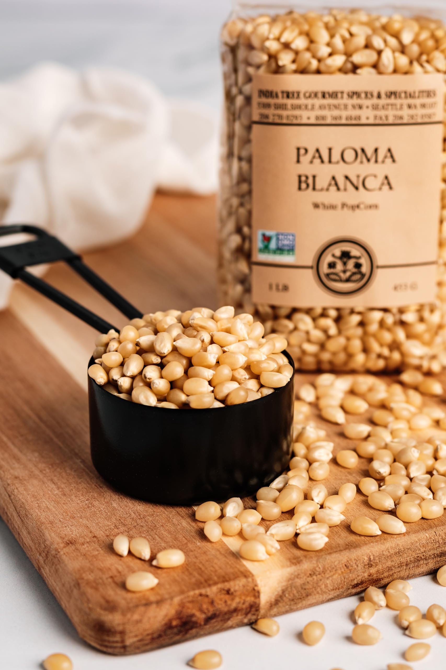 India Tree Paloma Blanca PopCorn, 1 Pound - Image 3